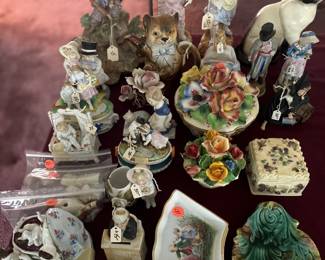Porcelans and Pottery