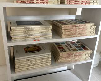 Antique Reference book library