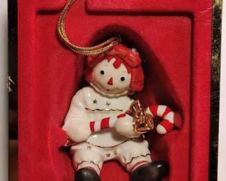 Lenox Raggedy Anns Sweet Holiday Ornament