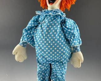 1963 Mattel Talking Bozo the Clown Pullstring Doll