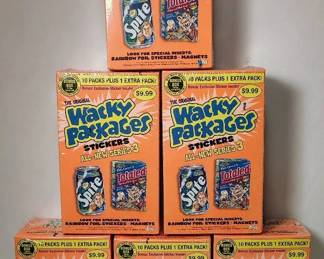 6 2006 Wacky Packages Topps Bonus Boxes, Series 3 NIB