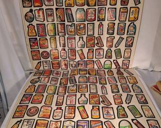 1979 Vintage Wacky Packages Topps 2 Uncut Sheets 