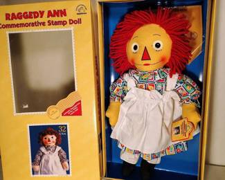 1997 Raggedy Ann Applause Commemorative Stamp Doll 17 