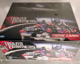 2007 Transformer 24 Pack Sealed Box Movie Cards