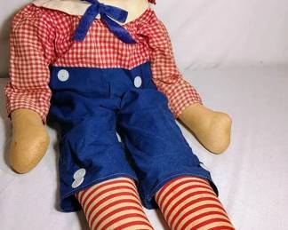 Vintage Original Raggedy Andy 32 Knickerbocker Doll