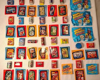 2011 Wacky Packages Erasers And Stickers