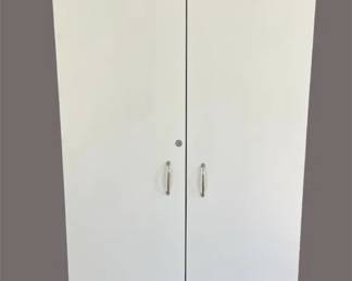White Storage Cabinet