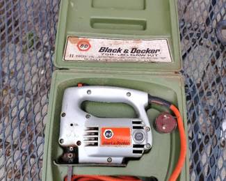 Black And Decker 7511 Jig Saw Kit WORKS