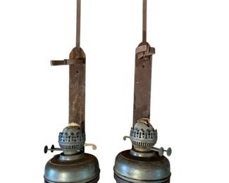 Two Vintage Wall Lanterns