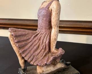Vintage Ballerina Statue