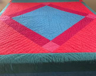 Domestications 100 Cotton Quilted Reversible Bedspread