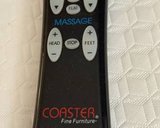 massage bed control