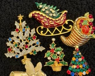 christmas sled pendant