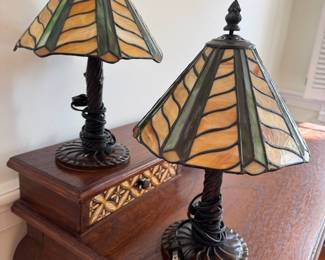 Stain glass lamps