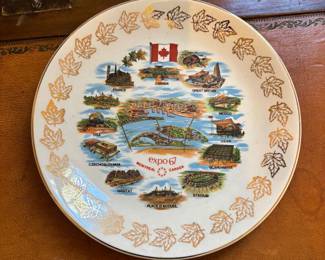 Canada Expo 67 plate