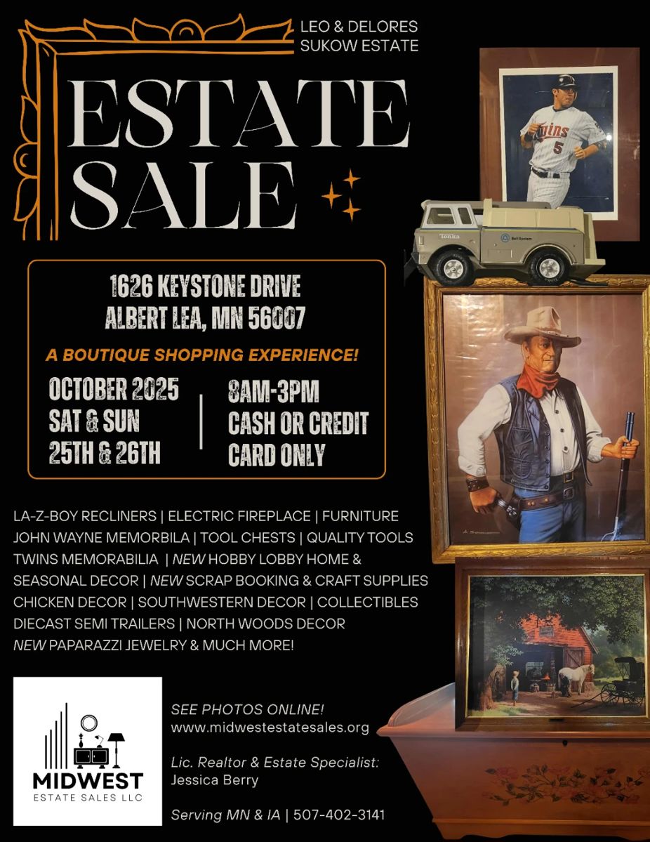 Lori Sukow Estate Flyer
