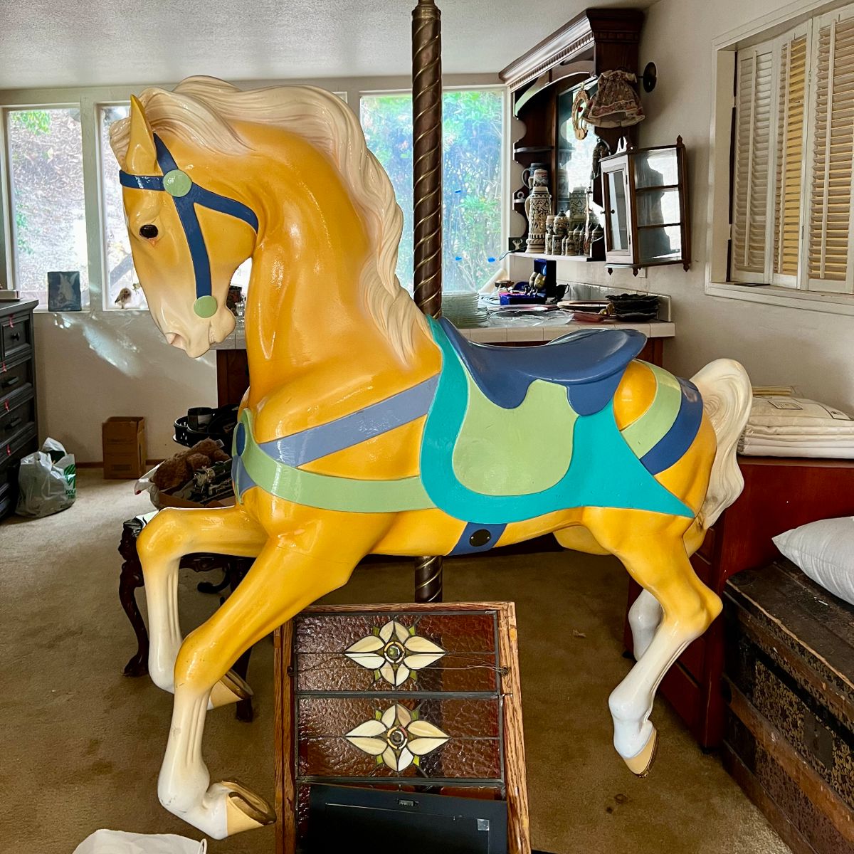 Barrango carousel 389 San Fran Horse
6FT long by 5FT HIGH