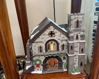 Xmas mini house deco
