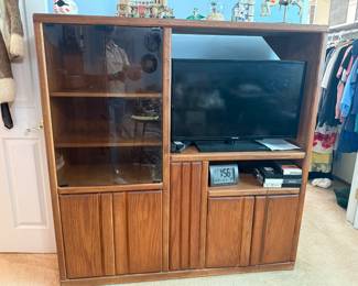 TV entertainment center 
56IN WIDE , 57IN HIGH, 17IN DEEP