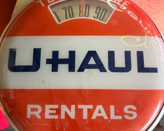 Vintage U-Haul thermometer 
