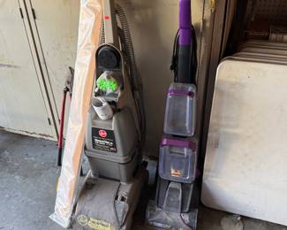 2 steam vacuums