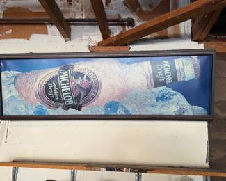 Michelob draft lighted sign