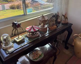 Vintage carrousell decorations