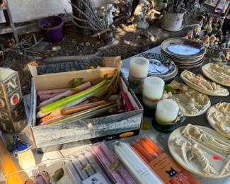Nice variety of candles 