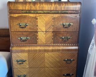 Art Deco Waterfall Dresser