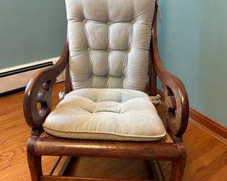 Cushion will be removed or you can tamale it with you.