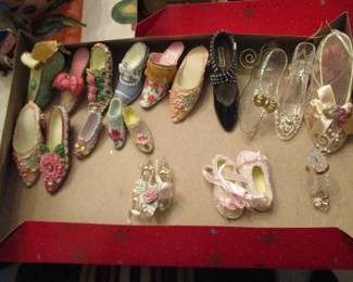Christmas ornaments - up stairs