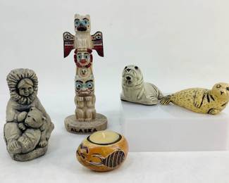 Hyllested Denmark Walrus and Alaska Figurines