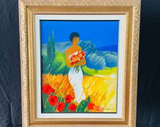 Promenade Provencal by Emile Bellet