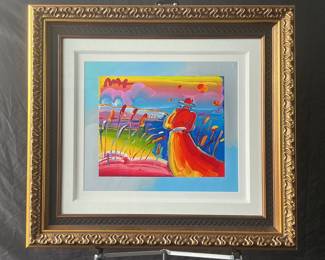 Walking in Reeds by Peter Max