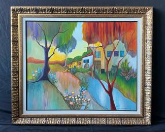 Autumn in the Country by Itzchak Tarkay