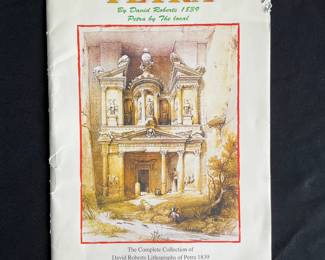 The Complete Collection of Lithographs of Petra 1839 by David Roberts
