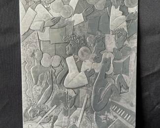 L'Orchestre Fou (Aluminum) by Linda Le Kinff