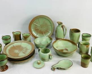 Frankoma Aztec and Wagon Wheel Pottery