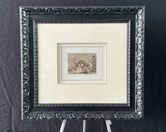 Y Son Fieras by Francisco Goya