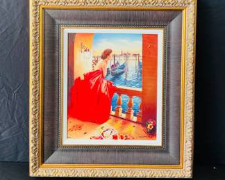Lady in Venice by Orlando Quevedo