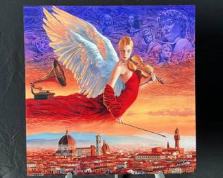 Angel of Florence by Michael Cheval