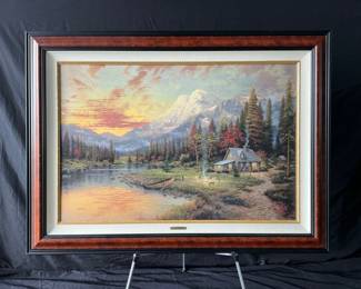 Evening Majesty (large) By Thomas Kinkade