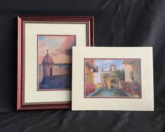 Framed Sentry Box & The Chapel of Christ of Health by Rafello