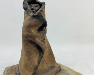 Native American Clay Sculpture