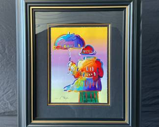 Umbrella Man by Peter Max
