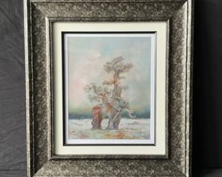 L'arbre- Elephant by Bernard Louedin
