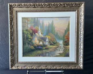 Forest Chapel by Thomas Kinkade