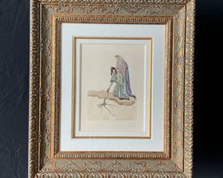 Divine Comedy - Inferno 32 by Salvador Dali