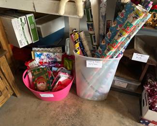 Wrapping supplies
