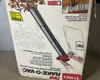 Toro leaf vac
